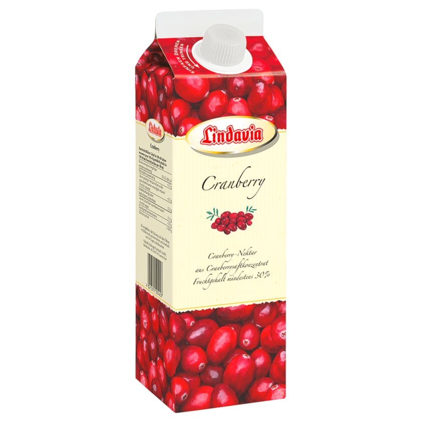 Lindaria Cranberry-Nektar 1l